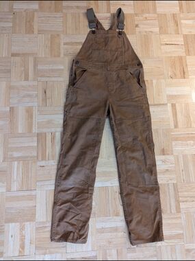 REI Co-op Kids Brown Canvas Overalls